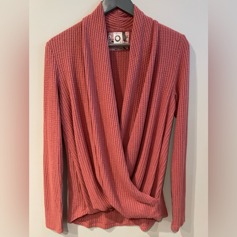 Anthropologie Wrap Sweater Small